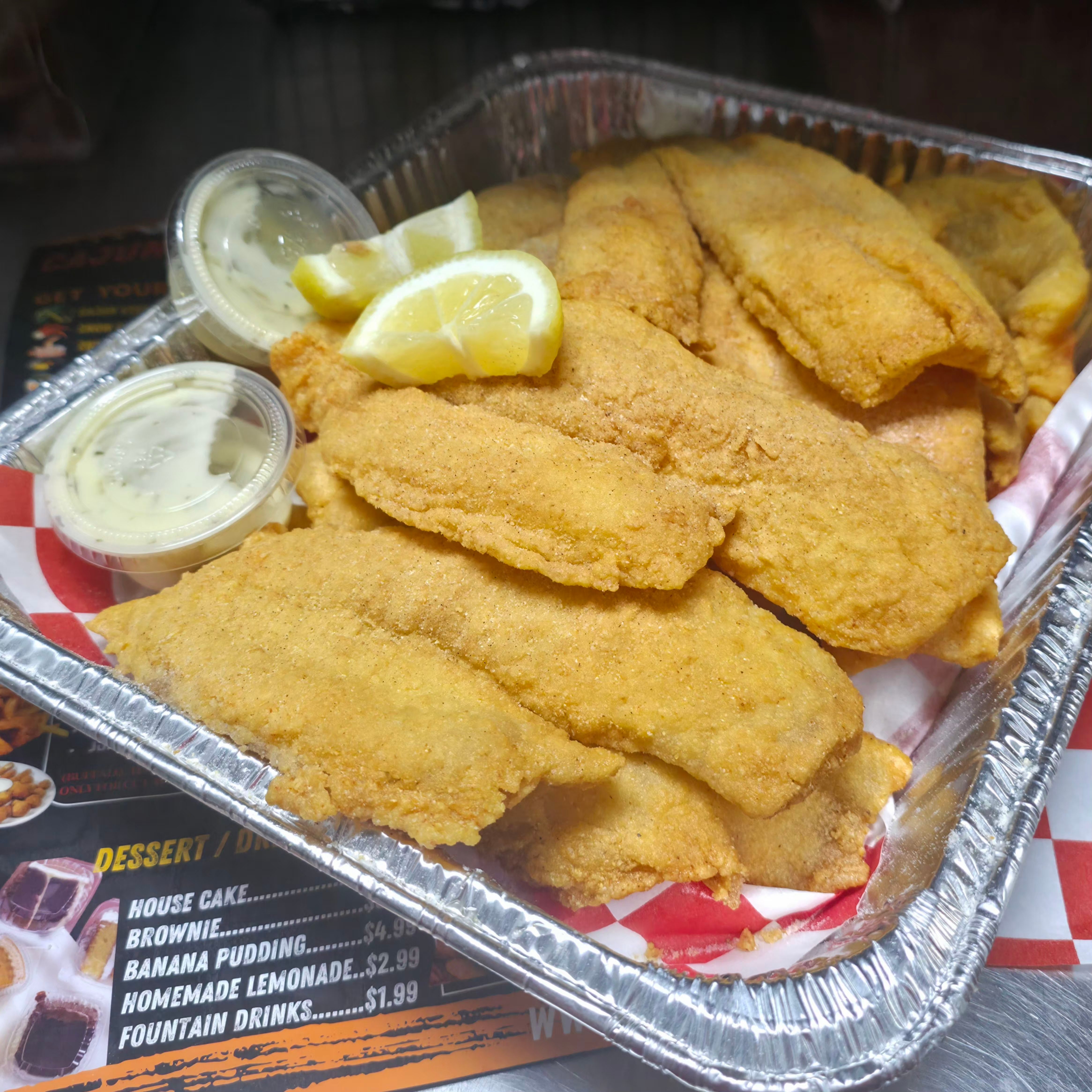 Flounder Party Tray.