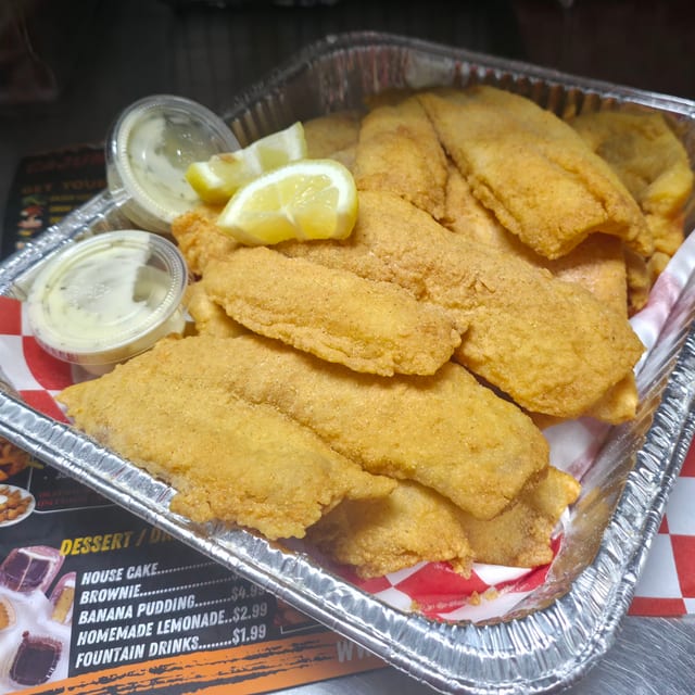 Flounder Party Tray.