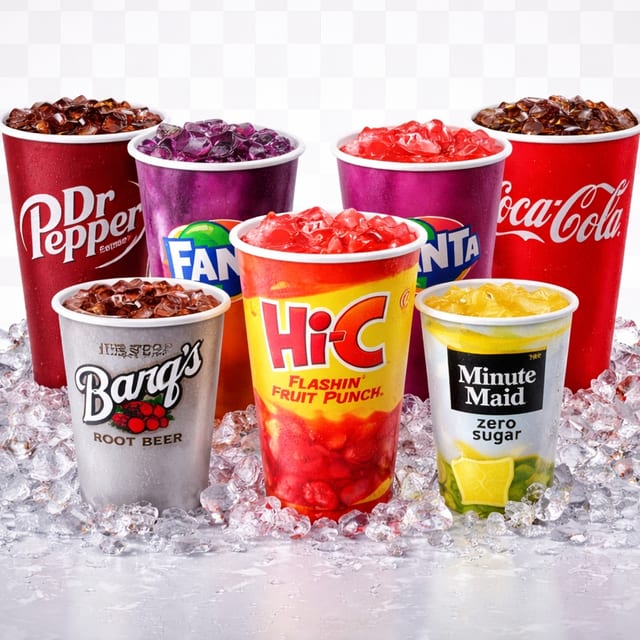 Fountain Drinks.
