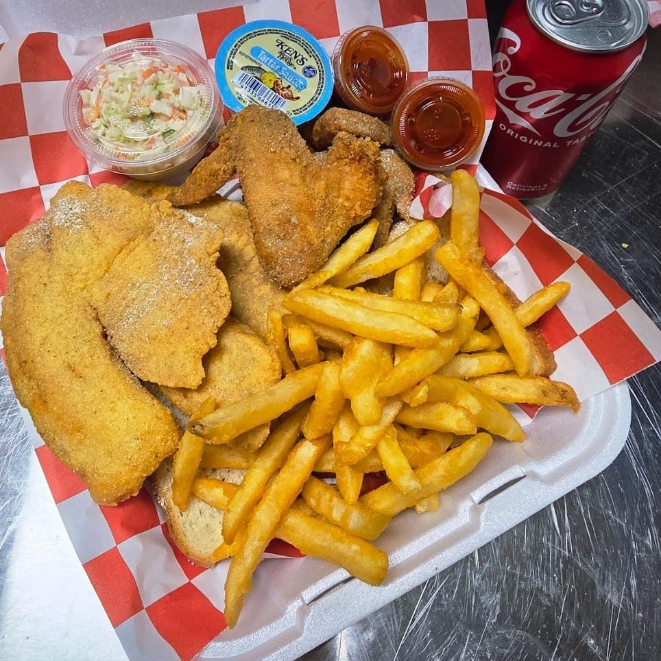 C1 : Tilapia (2 Pcs) & Whole Wing (3 Pcs).
