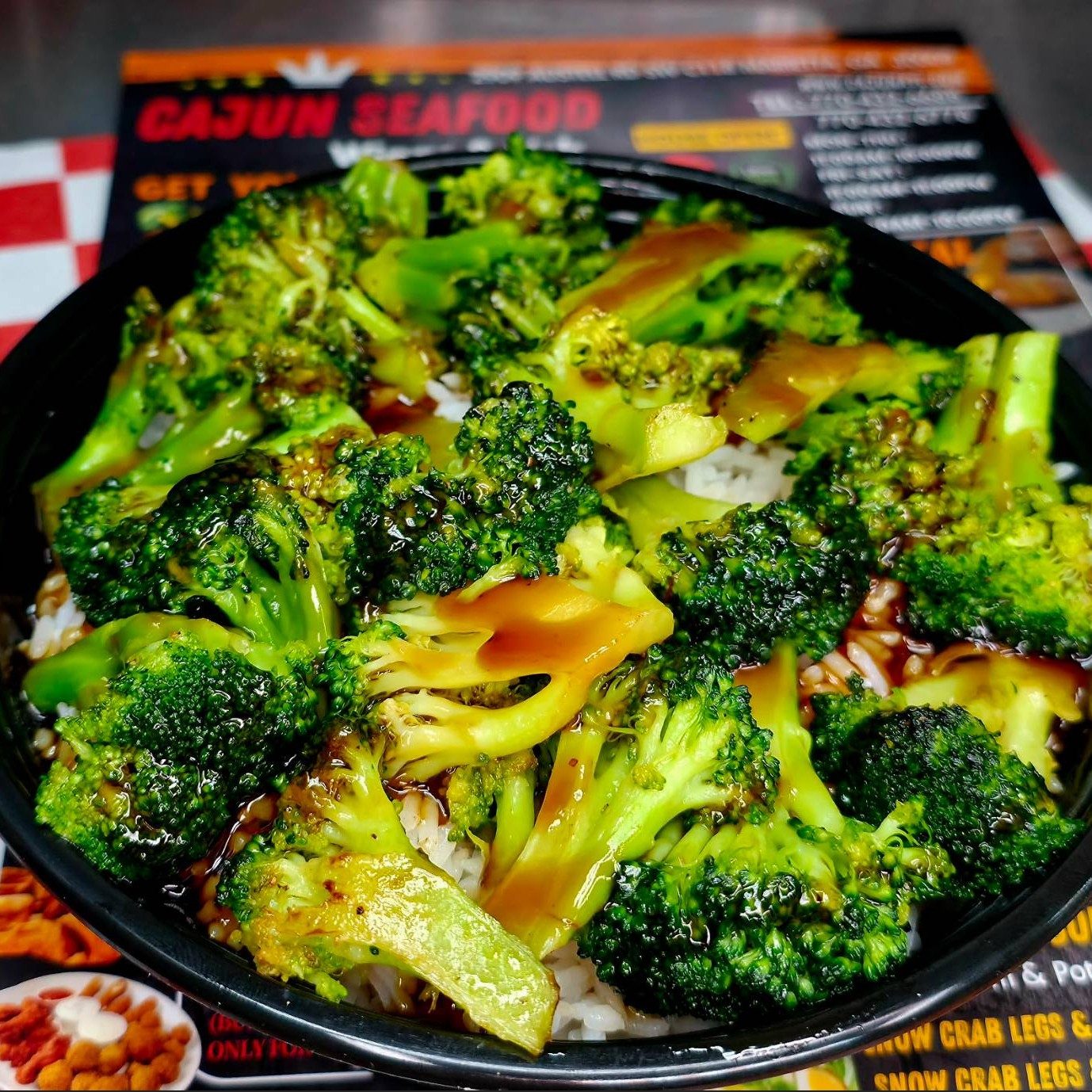Broccoli Teriyaki Bowl.