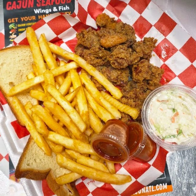 Chicken Gizzards Combo.