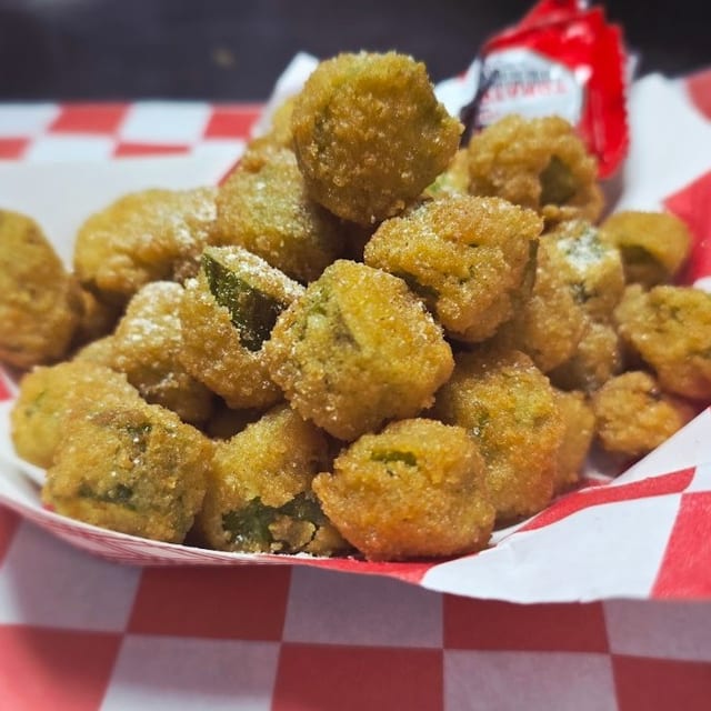 Fried Okra (S).