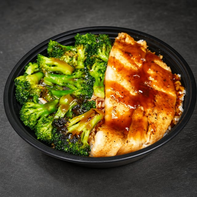 Catfish Teriyaki Bowl.