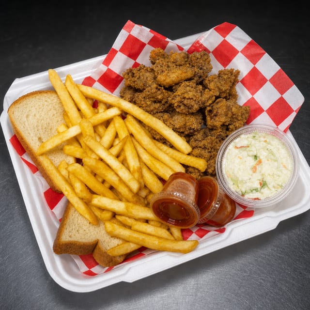 Chicken Gizzards Combo.