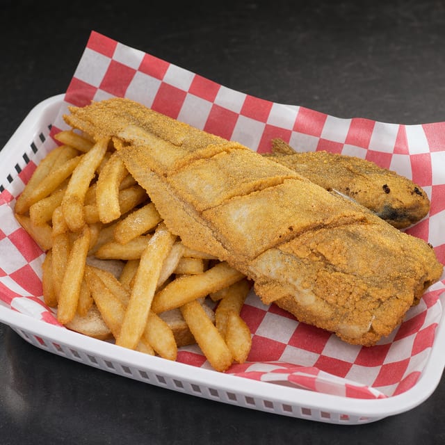 Whole Catfish Combo.