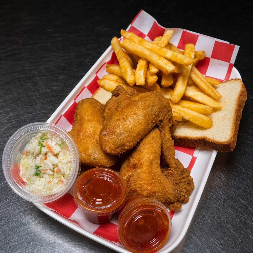 (A2) Items Combo Whole Wings 3pc.