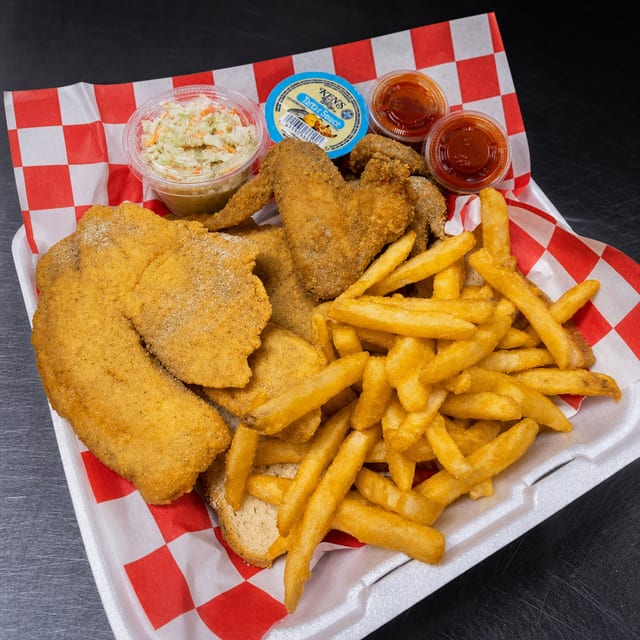 C1 : Tilapia (2 Pcs) & Whole Wing (3 Pcs).