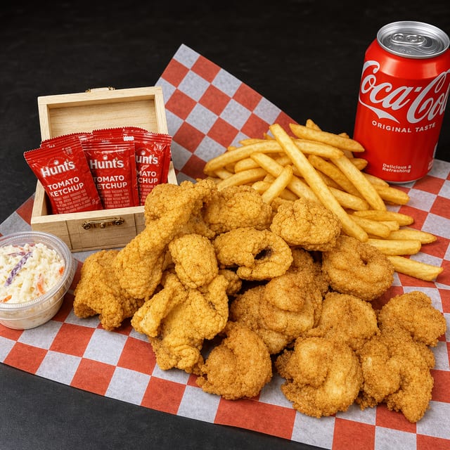 C2 :Catfish Nugget & Shrimp(10 Pcs).