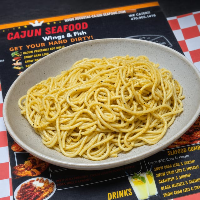 Cajun Plain Pasta.