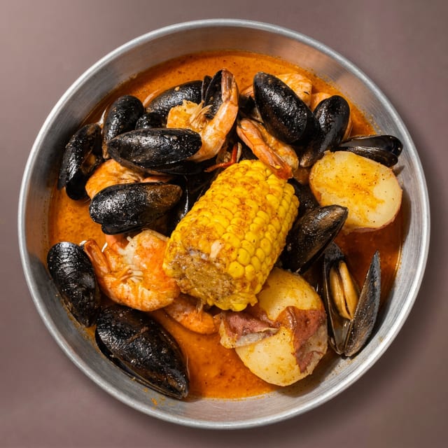 Black Mussel & Shrimp (No Head).