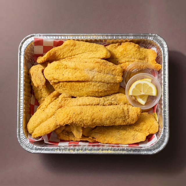 Catfish Fillet Party Tray.