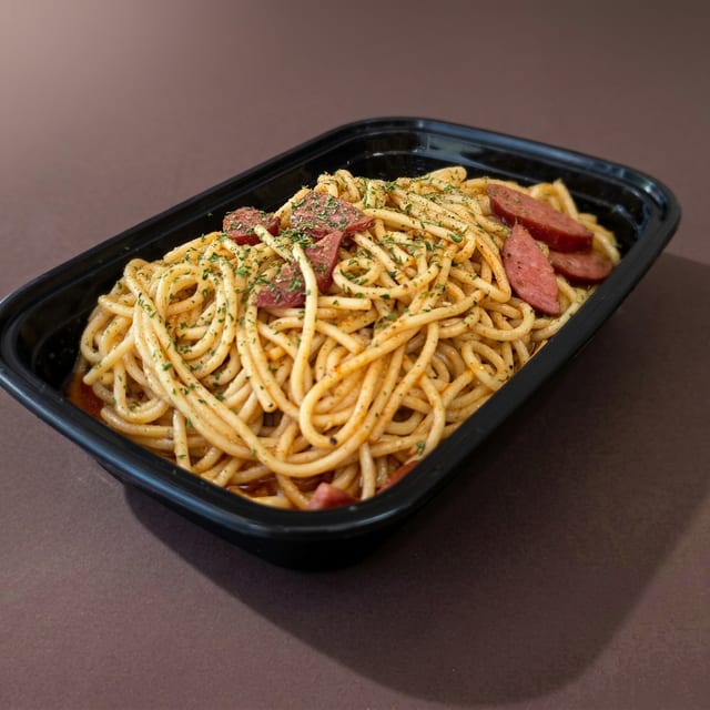 Cajun Sausage Pasta.