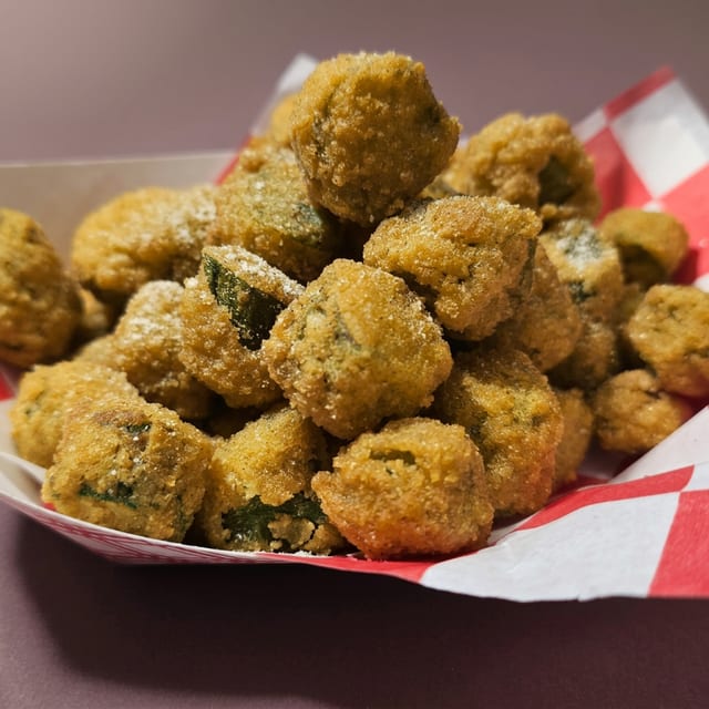 Fried Okra (S).