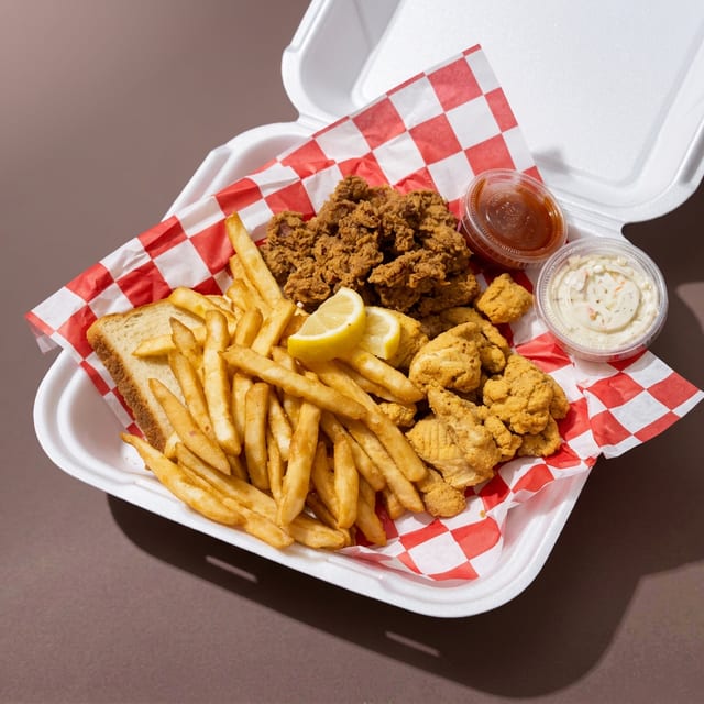 C3 ：Catfish Nugget & Chicken Gizzards.
