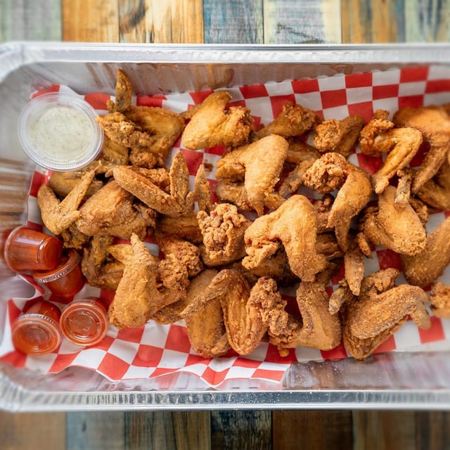 Whole Wings Party Tray.