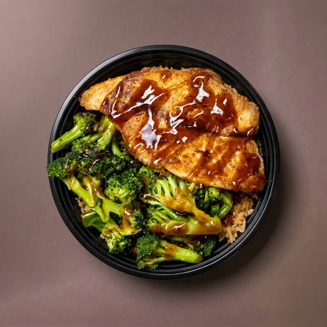 Tilapia Teriyaki Bowl.