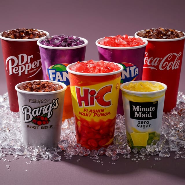 Fountain Drinks.